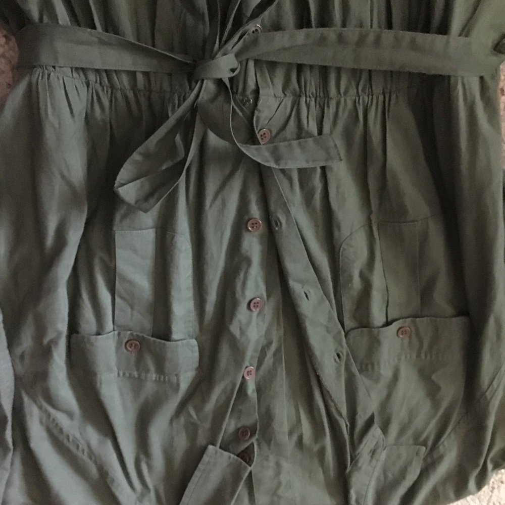Button Down Vintage Dress